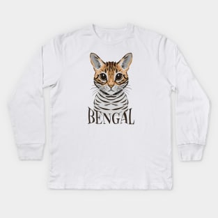 Bengal Kids Long Sleeve T-Shirt